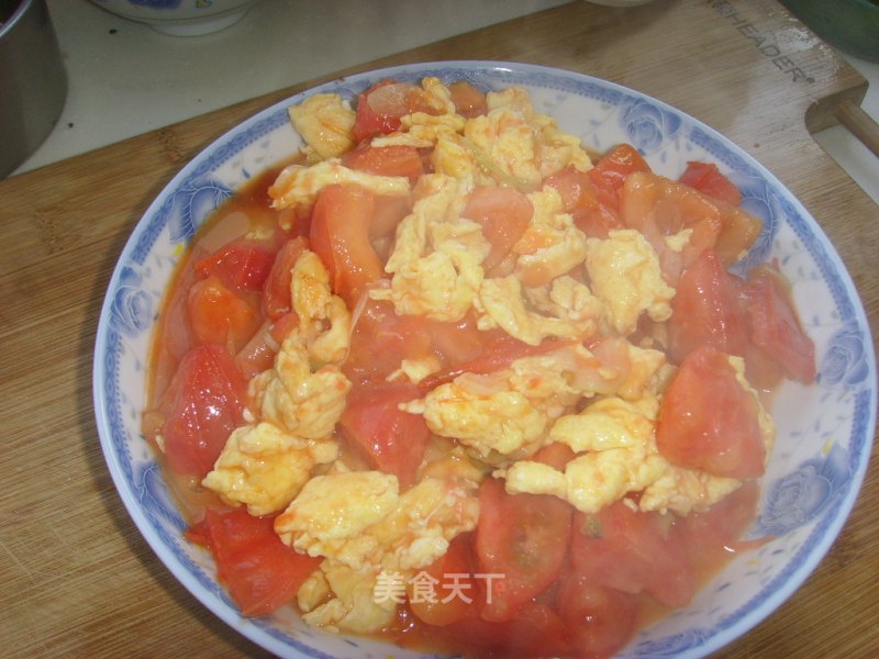 鸡蛋炒西红柿的做法