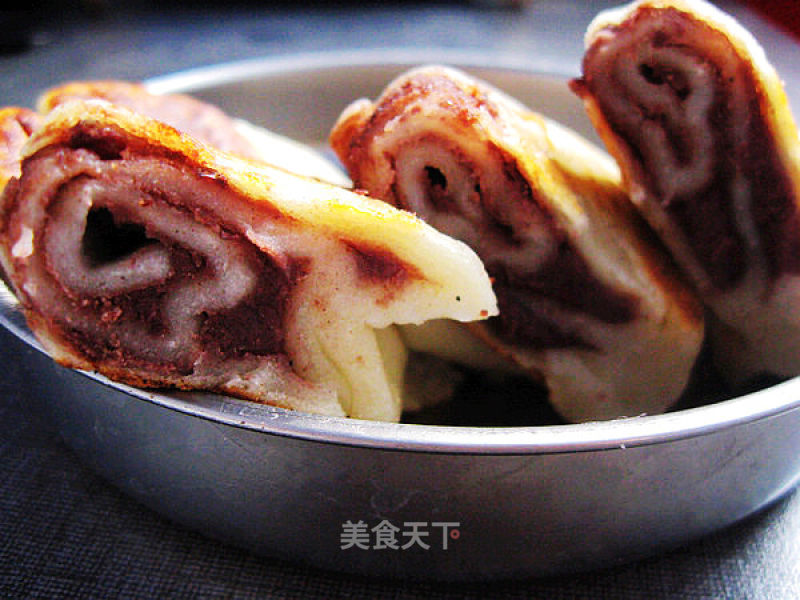 烫面豆沙饼的做法
