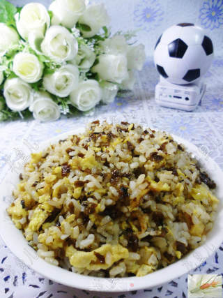 芽菜鸡蛋炒饭