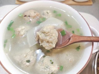 豆腐肉丸冬瓜汤的做法