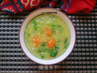 胡萝卜白菜咸米饭