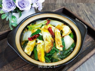 白菜鸡蛋煲的做法