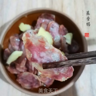 蒸香肠的做法
