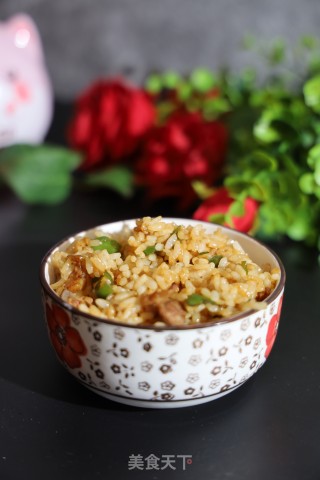肉末青椒炒饭