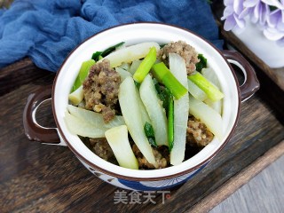 牛肉丸子炖萝卜的做法
