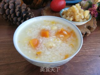 南瓜莲子粥的做法