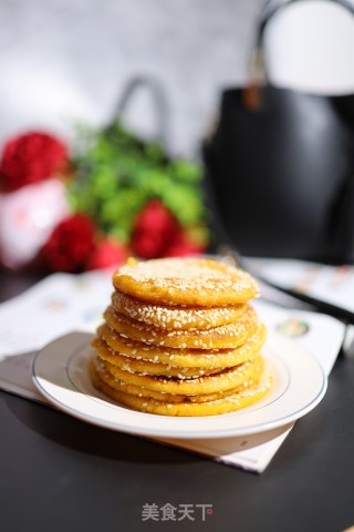 芝麻南瓜饼的做法