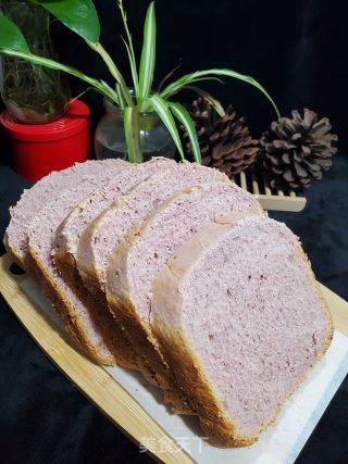 紫薯吐司面包的做法