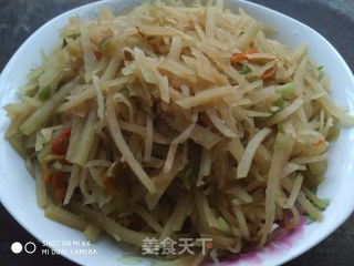 酸辣苤蓝丝的做法