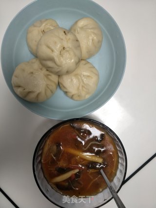 梅干菜肉包的做法