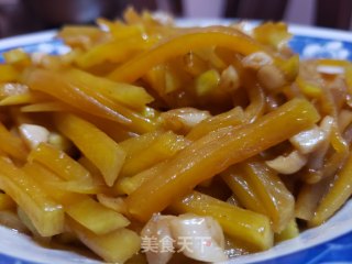 蒜蓉南瓜丝的做法