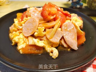 家常菜西红柿炒鸡蛋的做法