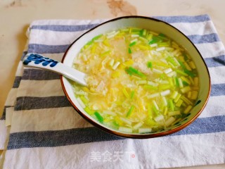 嫩豆腐蒜苗汤的做法