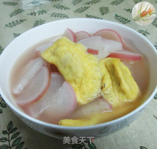 蛋饺水萝卜汤的做法