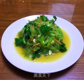香菜拌莴笋丝的做法