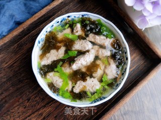 肉丸紫菜汤的做法
