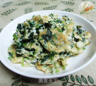虾皮菠菜炒鸭蛋的做法