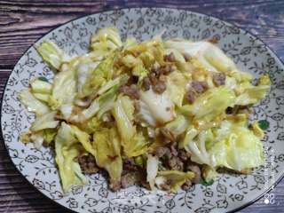 肉末炒头菜的做法