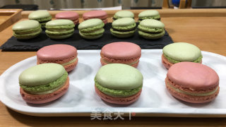 面粉版马卡龙，练手专用配方，主要还是杏仁粉真是贵啊！的做法