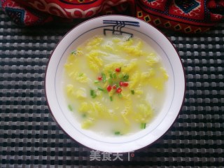 羊汤炖娃娃菜的做法