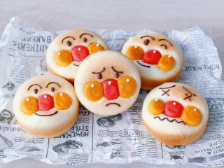面包超人日式红豆面包的做法