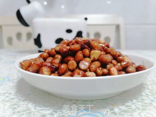 油炸花生的做法