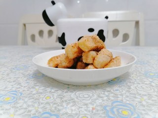 炸红糖糕的做法