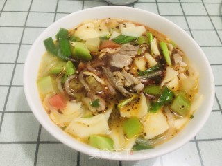 羊肉萝卜揪面片的做法