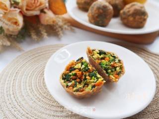 全麦面菜团子❗️低脂饱腹减肥主食代餐的做法