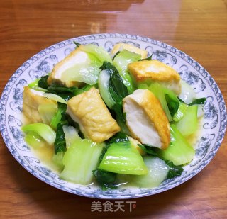 油菜豆腐的做法