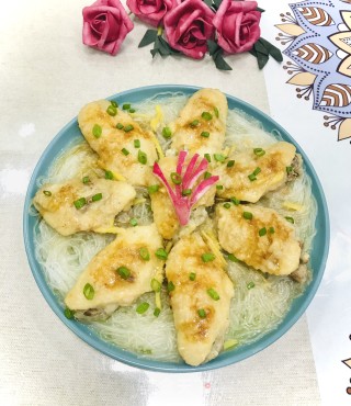 鸡翅蒸粉丝的做法