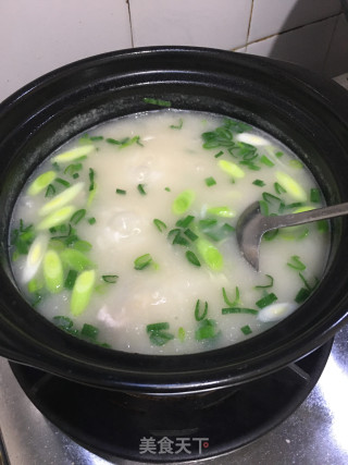 广东咸骨粥的做法