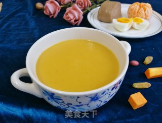 南瓜花生小米糊的做法