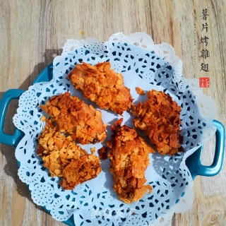 薯片烤鸡翅的做法