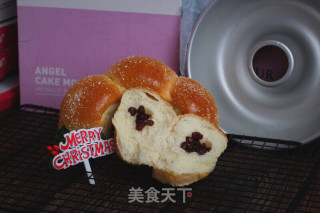 花朵面包的做法
