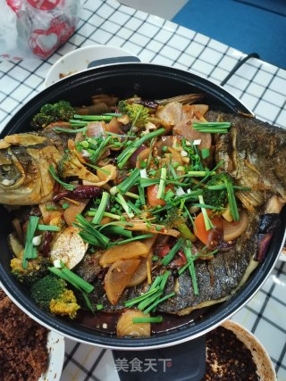家庭版简单香辣烤鱼的做法