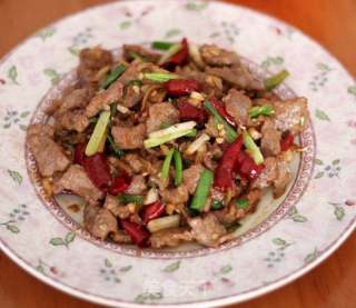 爆炒牛肉的做法