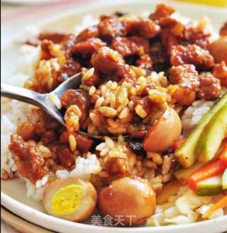 卤肉饭的做法