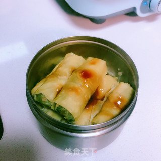 雪菜冬笋千张结的做法