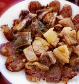 腊味合蒸的做法