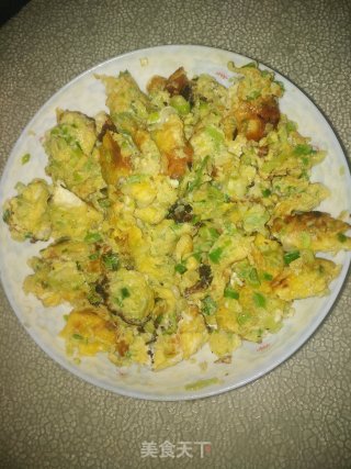 青蒜炒鸡蛋的做法