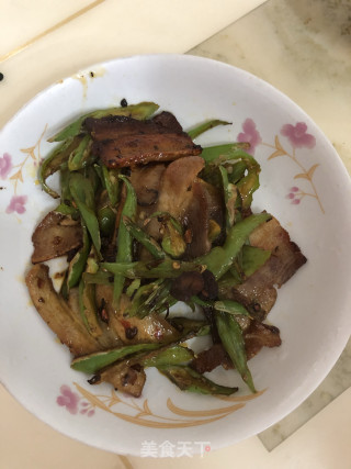 青椒五花肉的做法