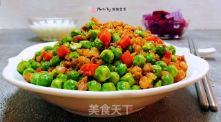 肉末青豆的做法