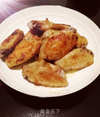盐焗鸡翅????????????的做法