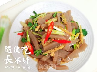 泡椒拌魔芋的做法