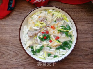 羊肉汤泡馍的做法
