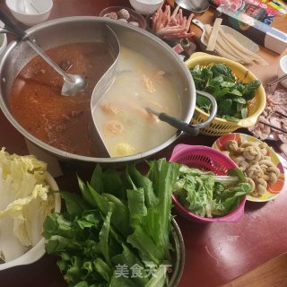 羊肉火锅的做法
