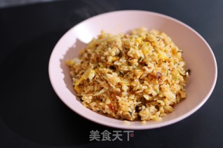 烤鸡腿肉炒饭