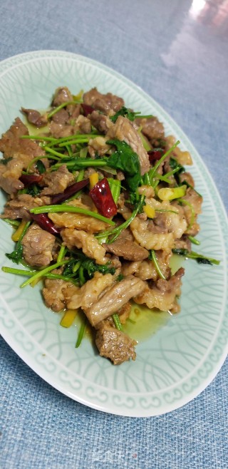 小炒牛肉的做法