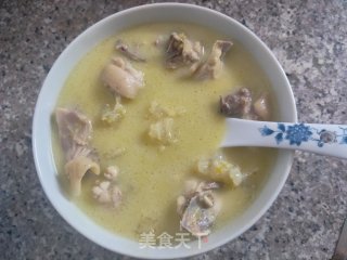 香浓花胶鸡汤的做法